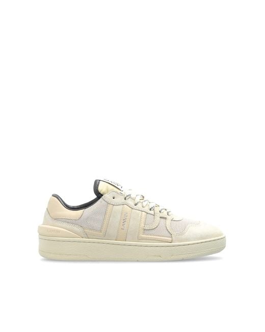 Lanvin White Clay Sneakers
