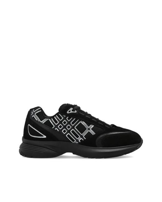 Burberry Black 'Eclipse Runner' Sports Shoes for men