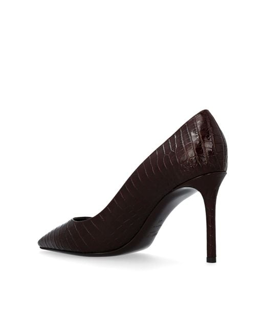 Jimmy Choo Black 'Romy' Heeled Shoes