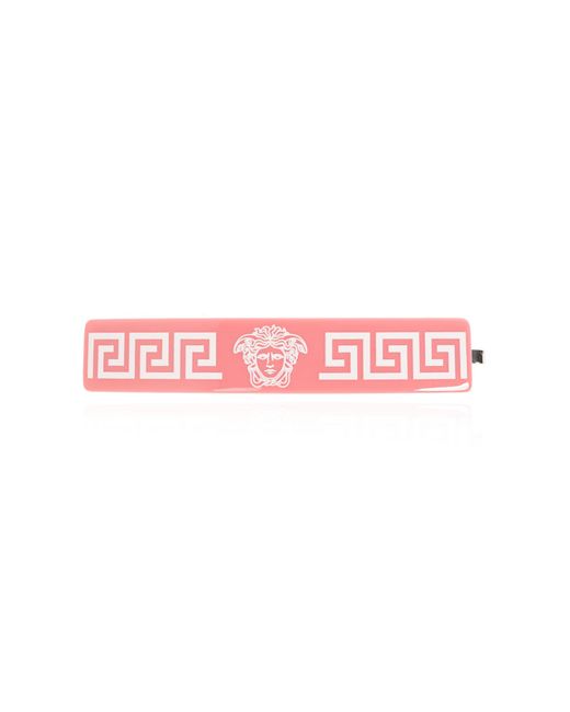 Versace Pink Hair Clip
