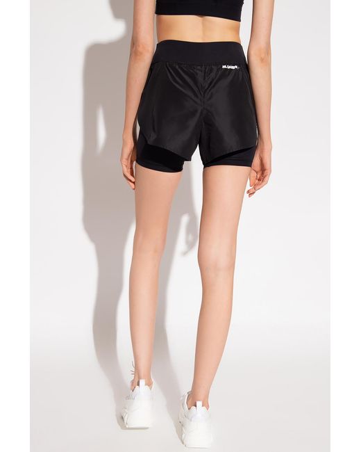 Jil Sander Black Training Shorts