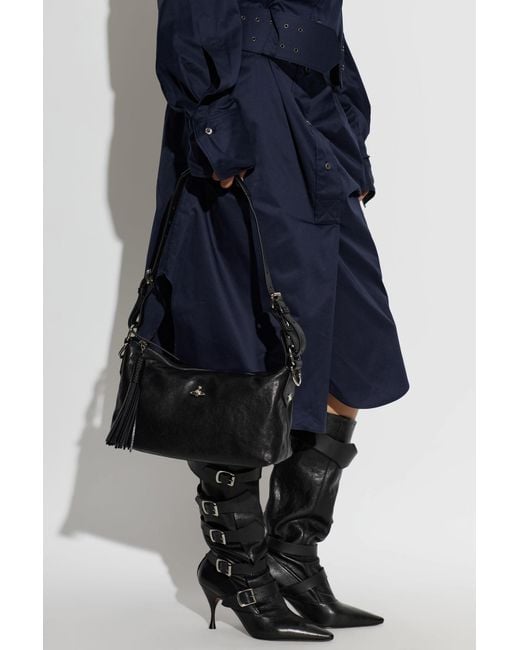 Vivienne Westwood Black Emma Bag