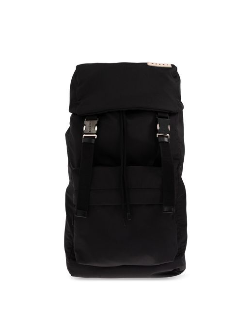 Marni Black 'zaino' Backpack, for men