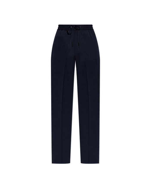 Iceberg Black Plaid Patterned Trousers for men