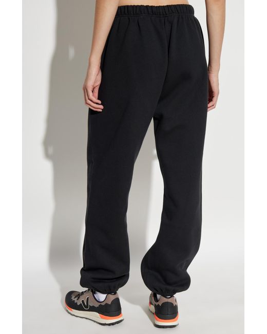 Fear Of God Black Sweatpants With Logo Patch