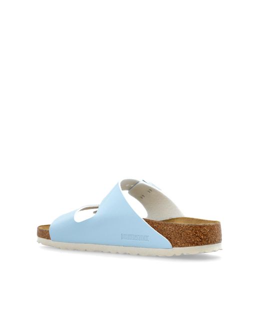 Birkenstock Blue Slides 'Arizona Bs'