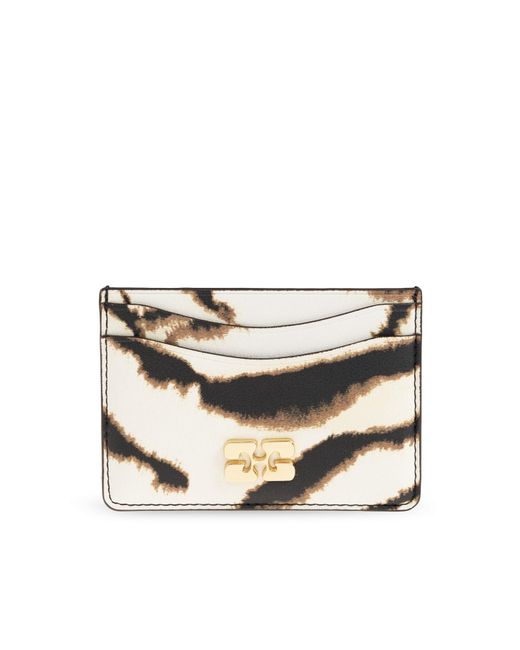 Ganni White Card Case