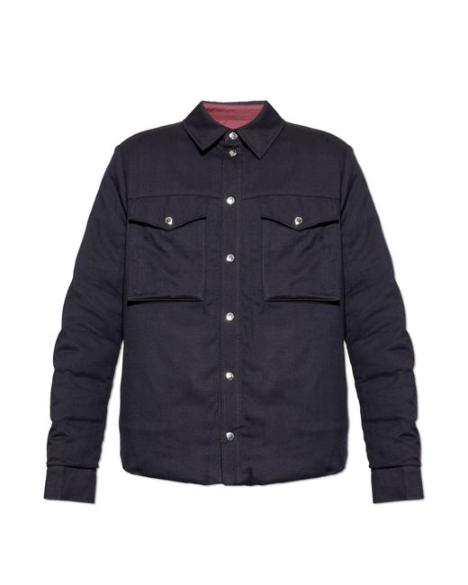 Dolce & Gabbana Blue Reversible Jacket for men