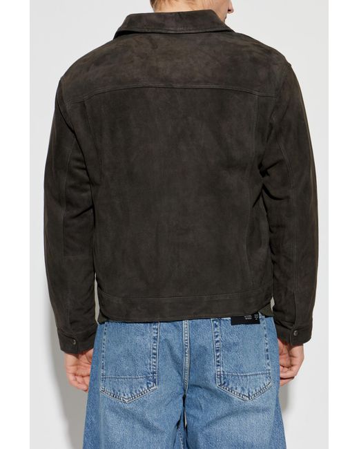 AllSaints Black 'Shelton' Jacket for men