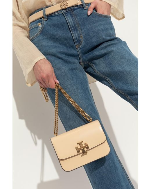 Tory Burch Natural Shoulder Bag Eleanor Small