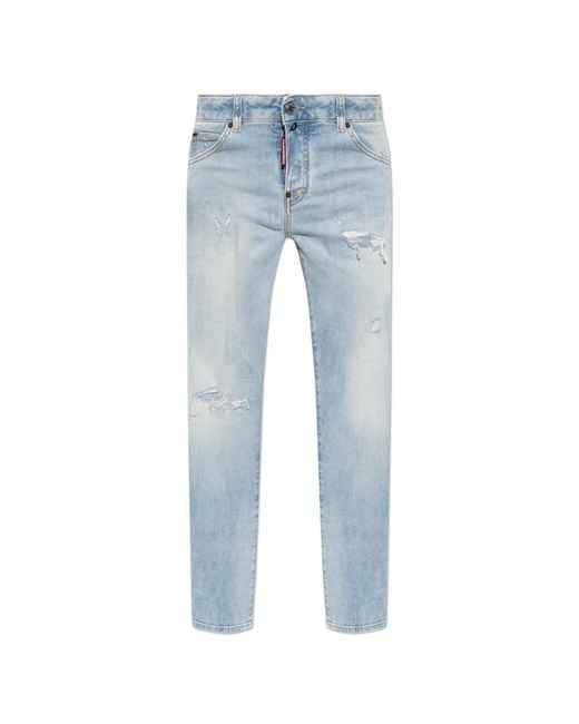 DSquared² Blue 'Teddy' Jeans