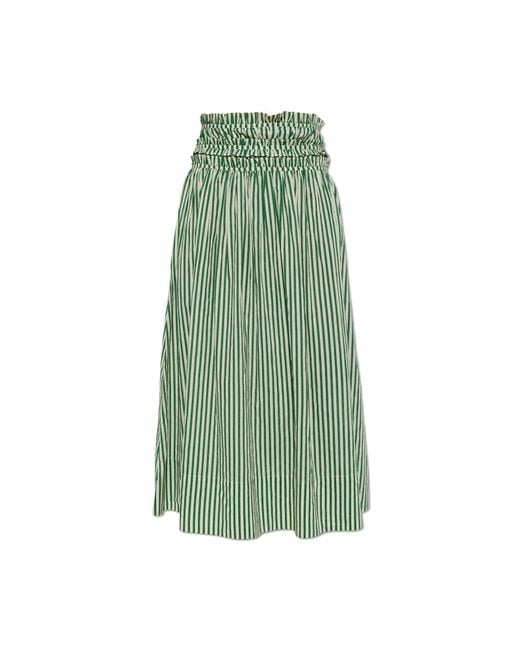 AllSaints Green Skirt 'Kali'