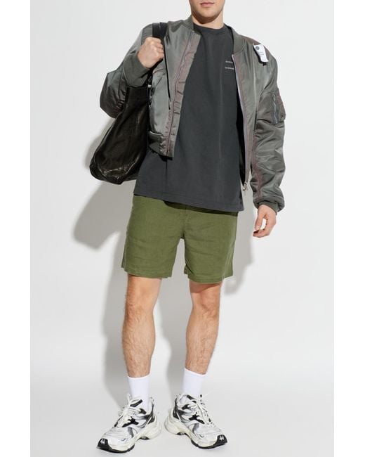 Samsøe & Samsøe Green 'Sajabari' Shorts for men