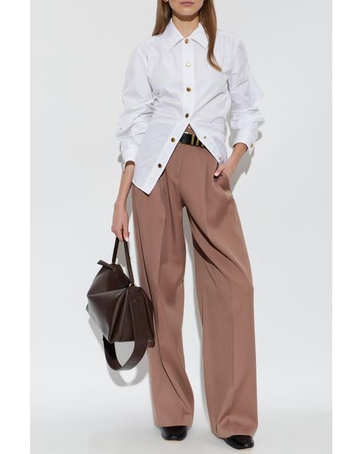 Burberry White Shirt 'Iselde'