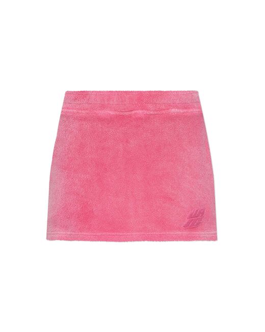 T By Alexander Wang Pink Skirt With Shorts