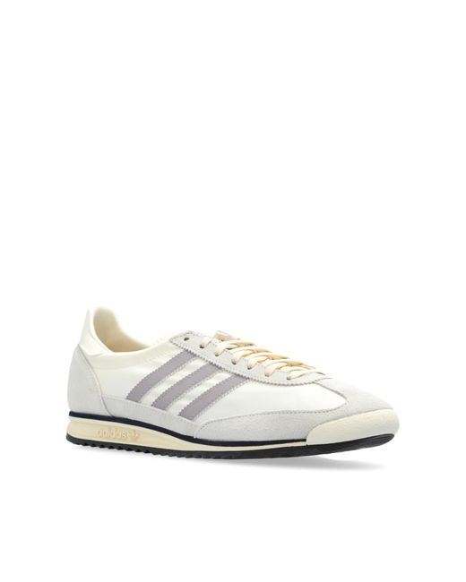 Adidas Originals White Sport Shoes 'Sl 72 Og W'