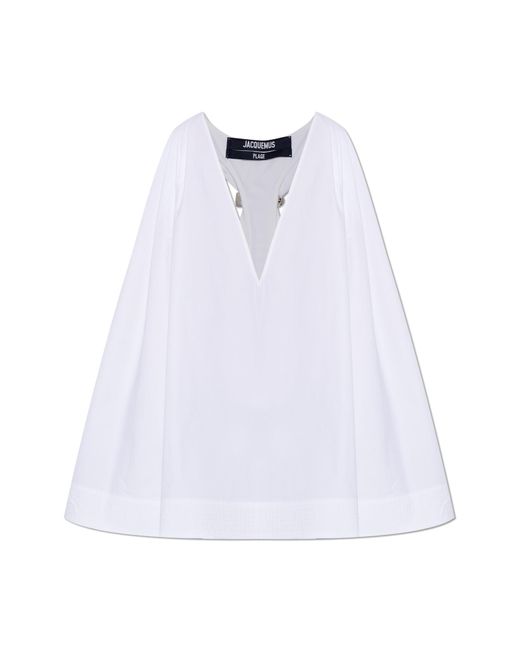 Jacquemus White Top 'Norma'