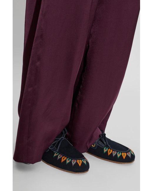 Etro Black 'Boat' Shoes