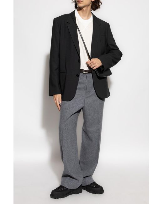 Jacquemus White Wool Sweater 'Brode' for men