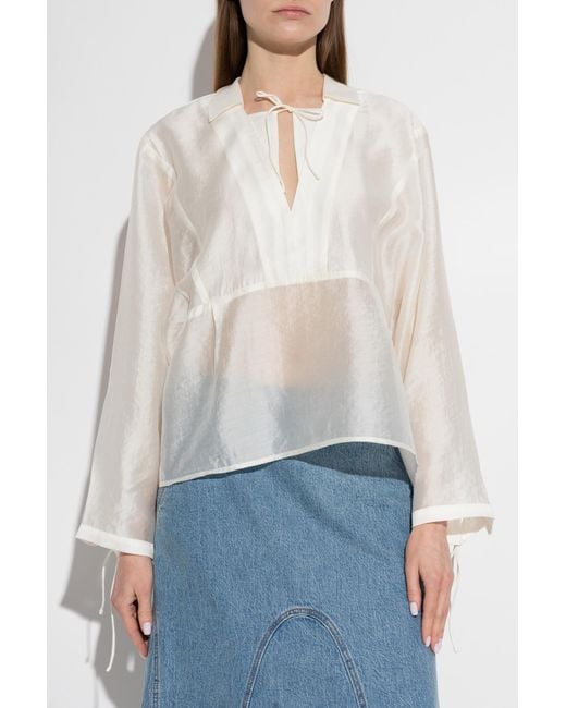 Munthe Blue Top 'Babette'