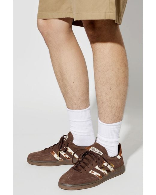 Adidas Originals Brown 'Handball Spezial' Sports Shoes for men