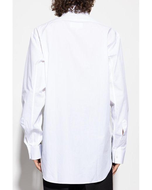 Maison Margiela Black Cotton Shirt for men