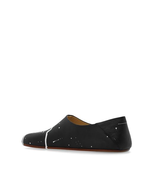MM6 by Maison Martin Margiela Black Slip-On 'Babouche' Shoes
