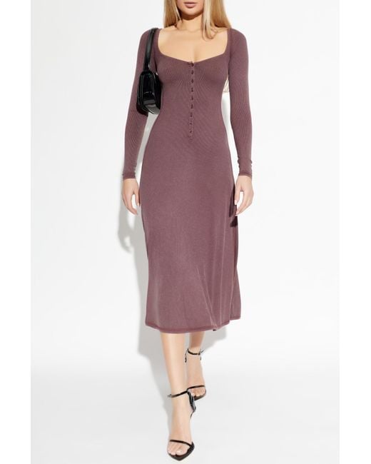 DIESEL Purple Dress 'D-Ley'