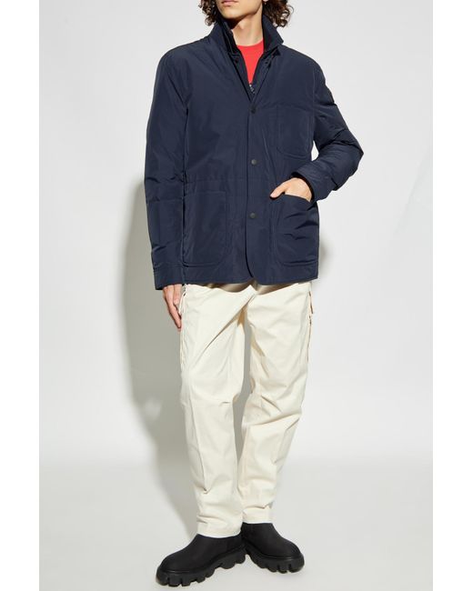 Moncler Blue Jacket 'Brieuc' for men