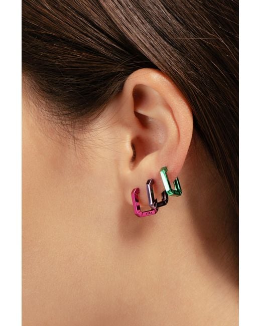 Eera Black Single Earring "Candy Mini"