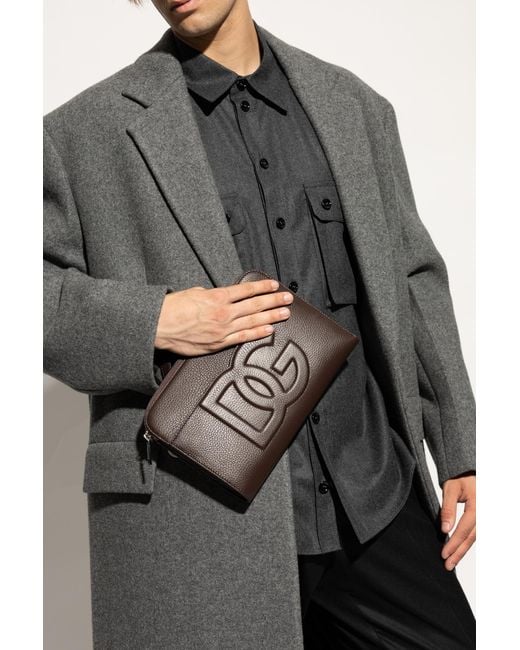 Dolce & Gabbana Gray Handbag for men