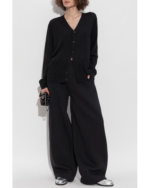 DSquared² Black Wool Cardigan