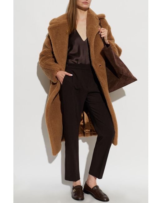 Max Mara Black Wool Trousers 'Acino'