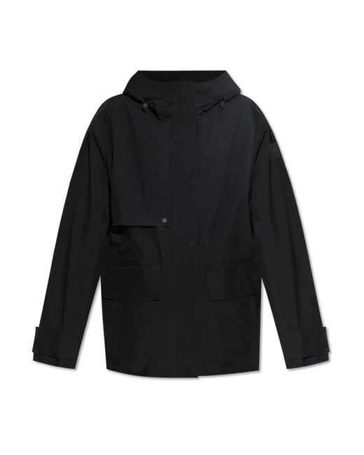 Moose Knuckles Black Hooded Jacket