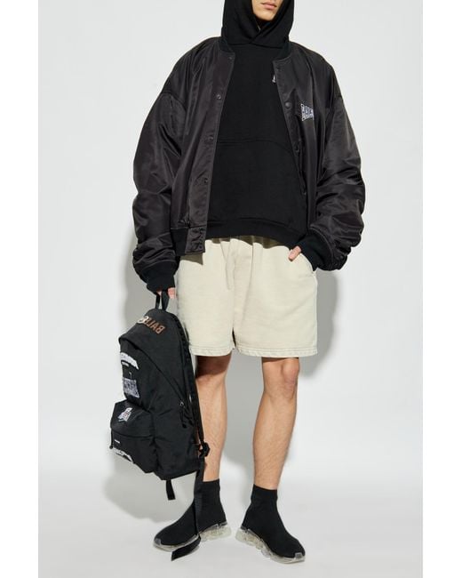 Balenciaga Black Hoodie for men