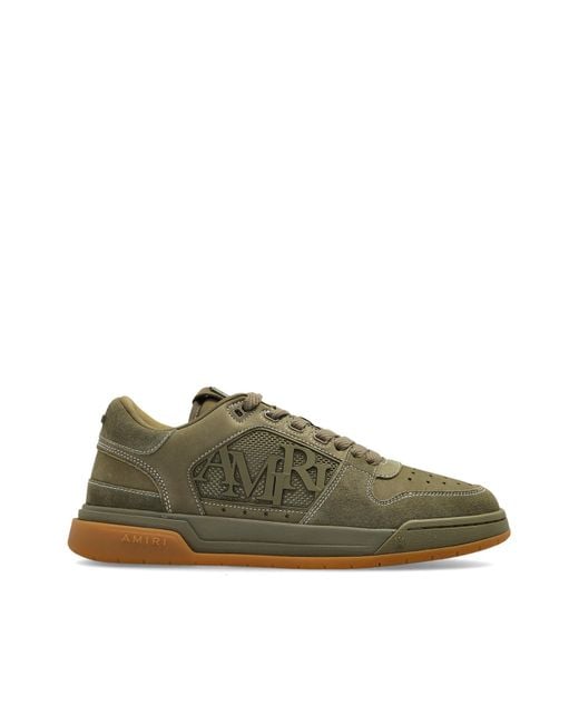 Amiri Green 'Classic Low' Sports Shoes for men