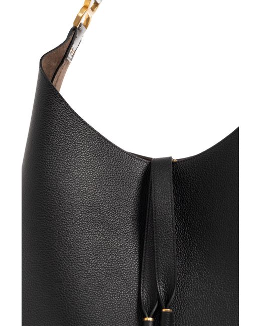 Chloé Black 'marcie' Hobo Shoulder Bag,