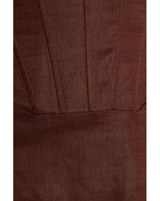 Cult Gaia Brown Dress Mickie