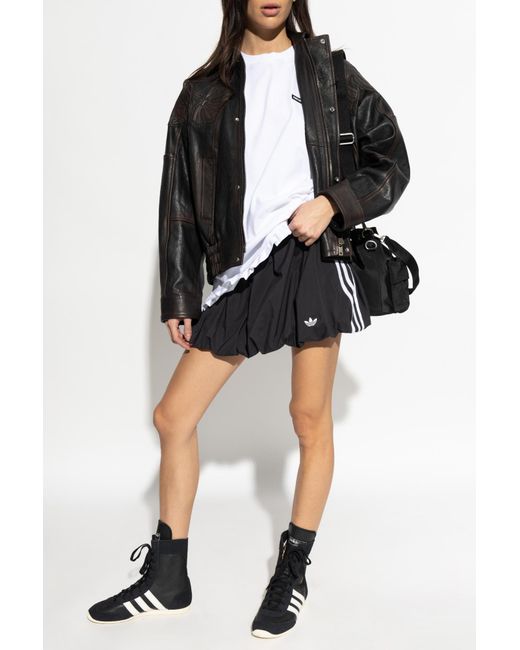 adidas originals BUBBLE SKIRT ナイロンスカート ADIDAS】Originals BUBBLE SKIRT スカート white☆追跡可 (adidas