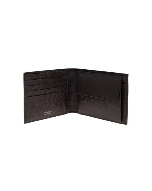 Ferragamo Brown Leather Wallet for men