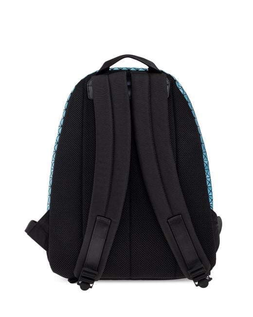 Issey Miyake Blue Backpack With A Geometric Pattern for men