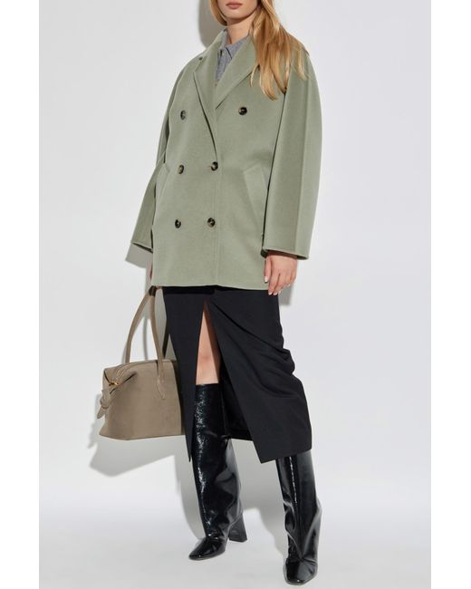 Max Mara Green Short Coat "Rebus"