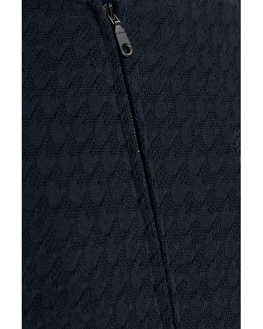 Etro Blue Jacket With Pockets for men