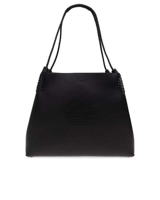 Etro Black 'Shopper' Type Bag