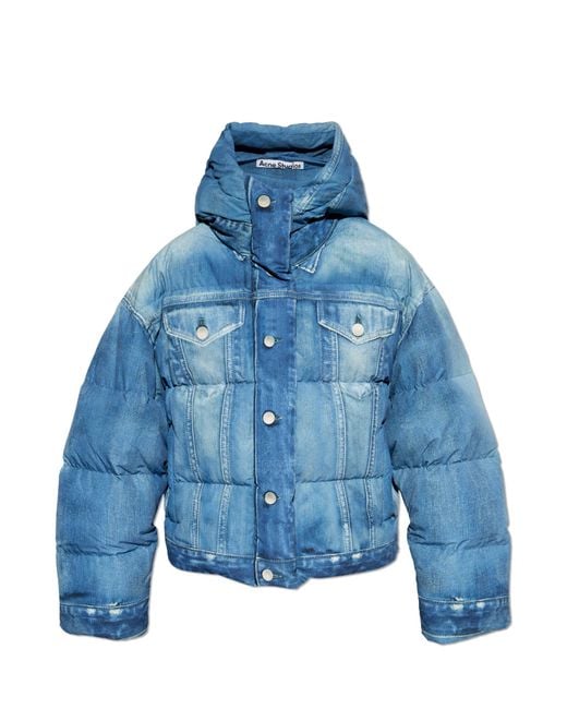 Acne Blue Down Jacket