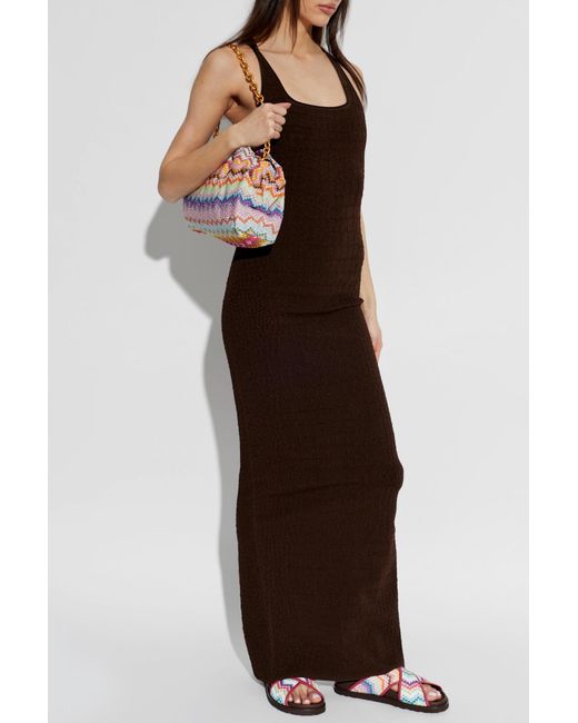 Missoni White Patterned Sandals