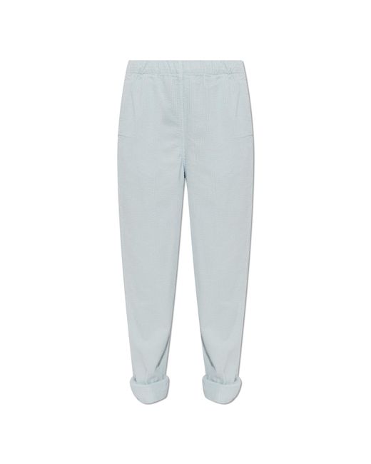 American Vintage Gray Corduroy Trousers