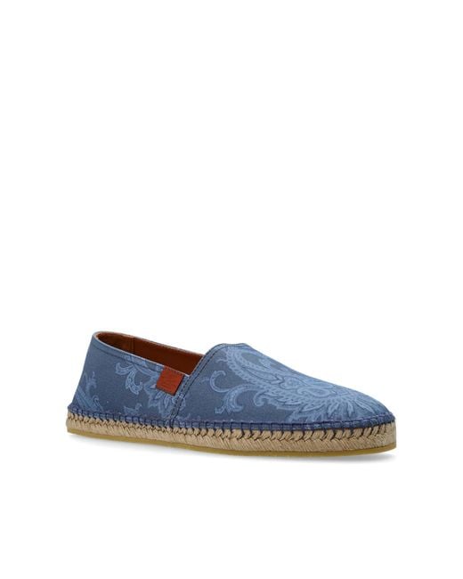 Etro Blue Espadrilles