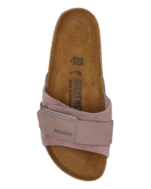 Birkenstock Brown ‘Oita’ Slides