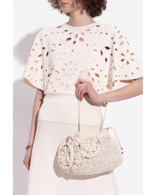 Ulla Johnson Natural Shoulder Bag 'Lali'